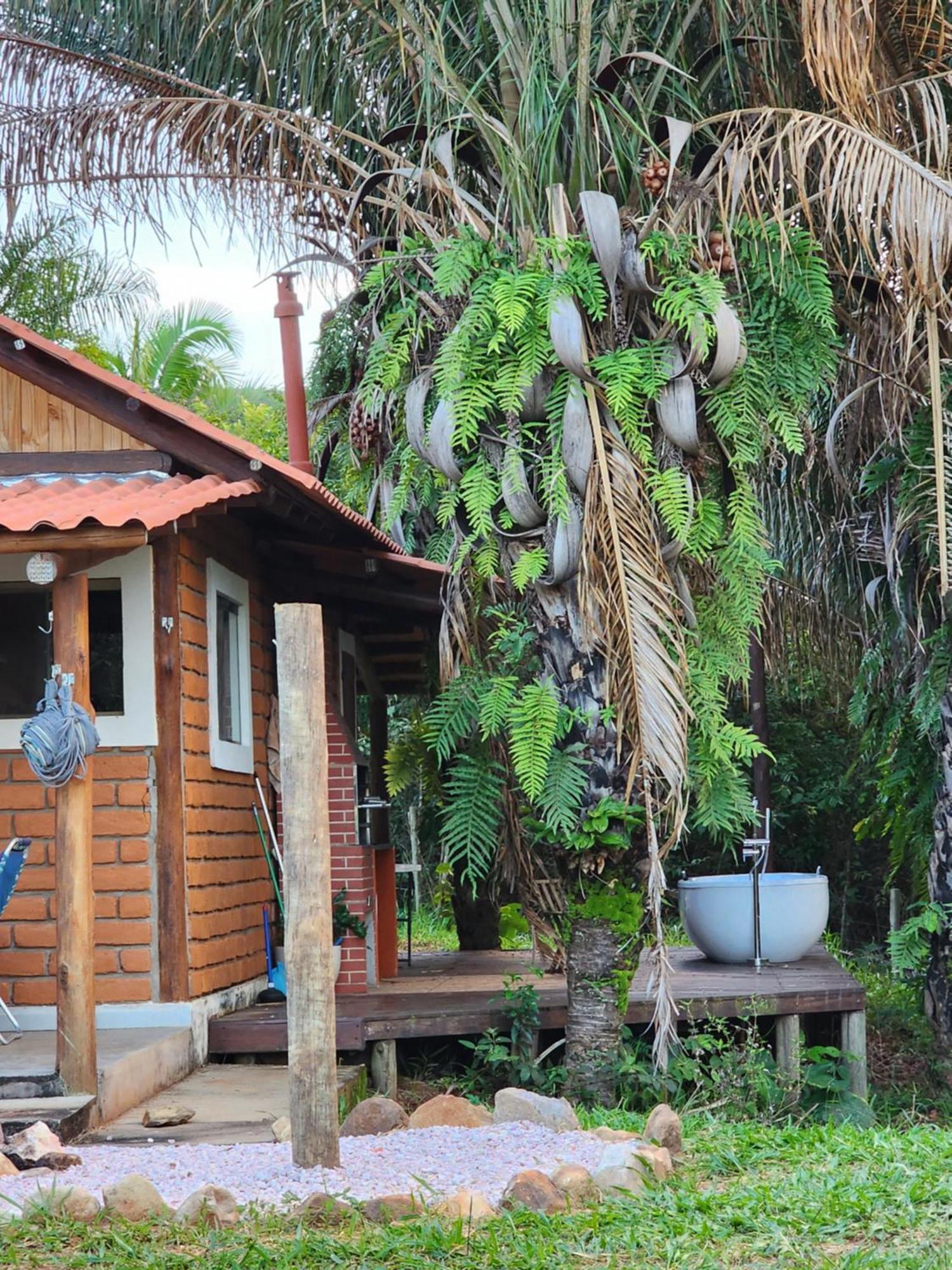 Refugio No Meio Da Natureza - Chale Pe De Serra Alto Paraíso de Goiás المظهر الخارجي الصورة